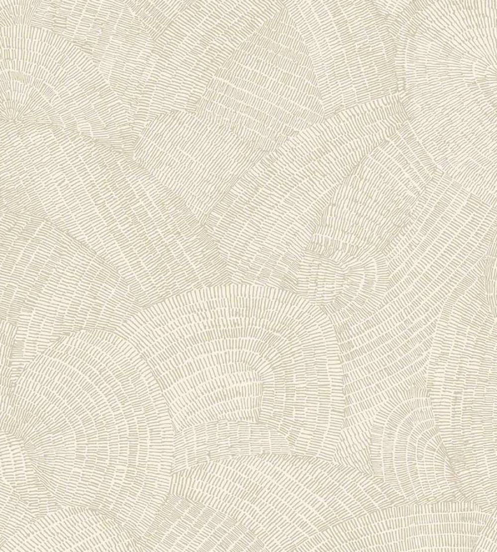 Mosaic Swirls Wallpaper by Eijffinger Cream/Gold