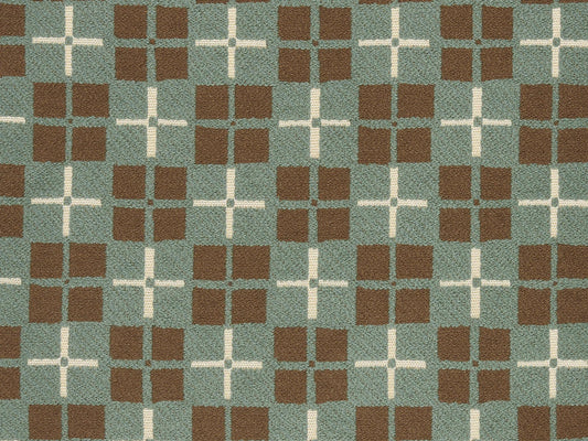 Mosaique Fabric by Le Manach in Mosaique B31/B46 (L5005_MOSAIQUE_B31_B46_FE)