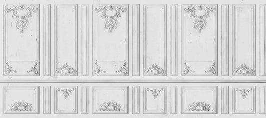 Moulding mural by Coordonné in Original, flat pattern view