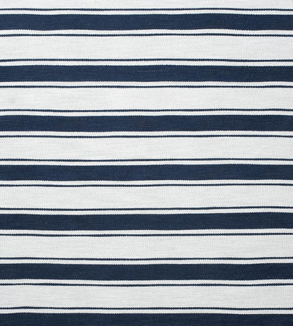 Mountain Stripe Fabric by Andrew Martin Navy