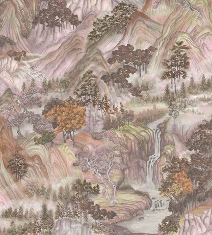 Mountainscape Wallpaper by Cole & Son Maple