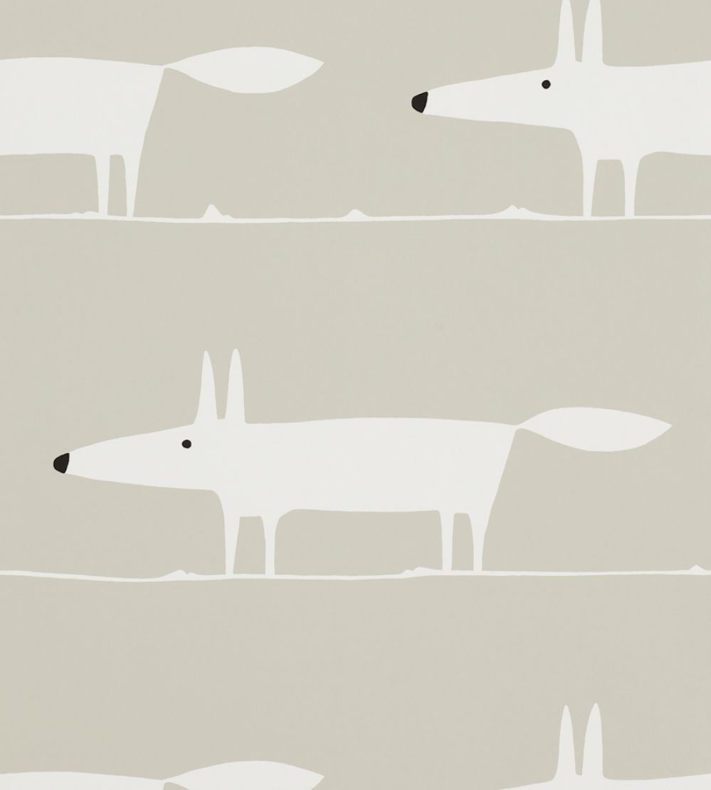 Mr Fox Wallpaper by Scion Snow