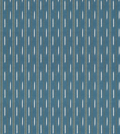 Mudmi Wallpaper by Sanderson Persian Blue