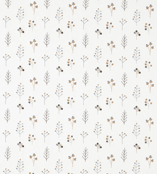 Mukula Fabric by Scion Slate / Biscuit / Charcoal
