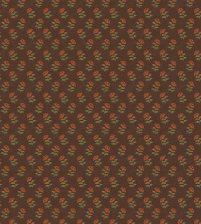 Mulberry Sprig Wallpaper by Mulberry Home Espresso
