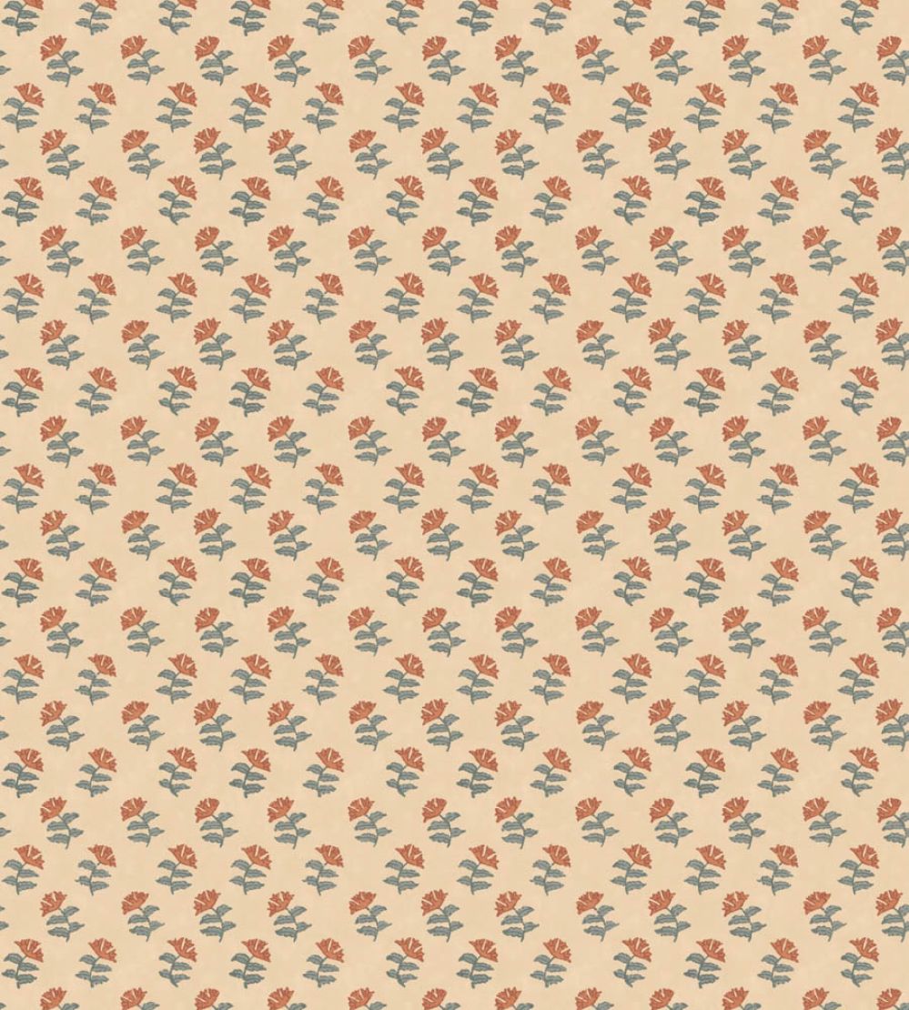 Mulberry Sprig Wallpaper by Mulberry Home Teal