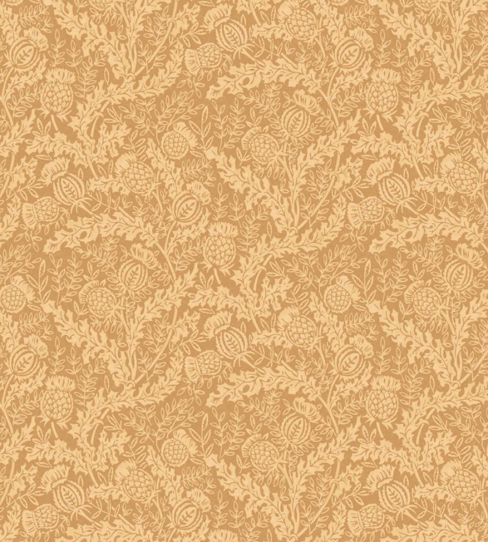 Mulberry Thistle Wallpaper by Mulberry Home Ochre