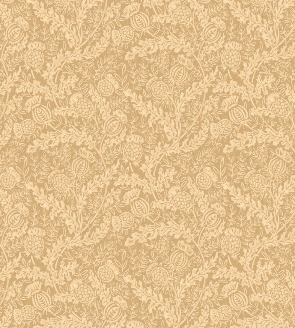 Mulberry Thistle Wallpaper by Mulberry Home Parchment