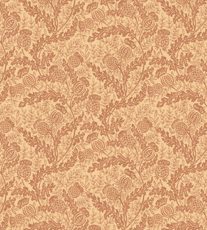 Mulberry Thistle Wallpaper by Mulberry Home Russet