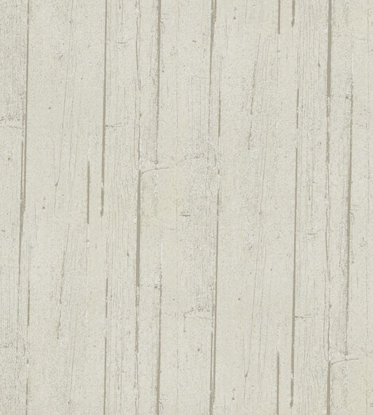 Wood Panel Wallpaper by Mulberry Home Dove Grey