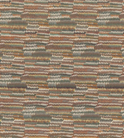 Landscape Fabric by Mulberry Home Red / Plum