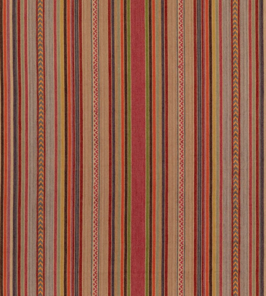 Art Stripe Fabric by Mulberry Home Multi