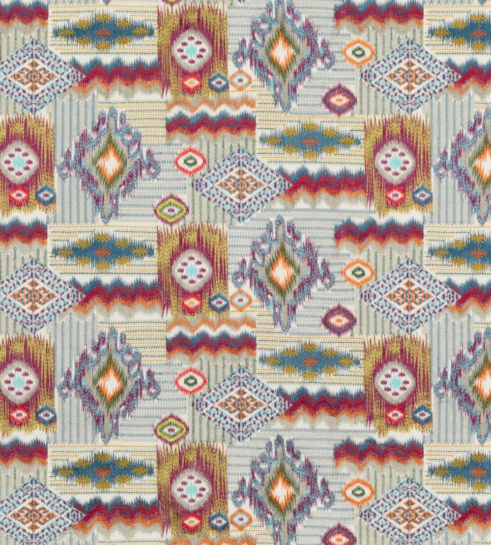 Dazzle Fabric by Mulberry Home Multi