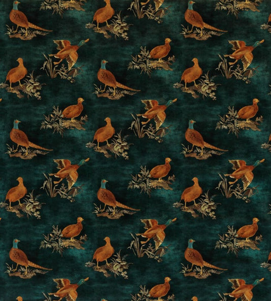 Game Show Fabric by Mulberry Home Teal