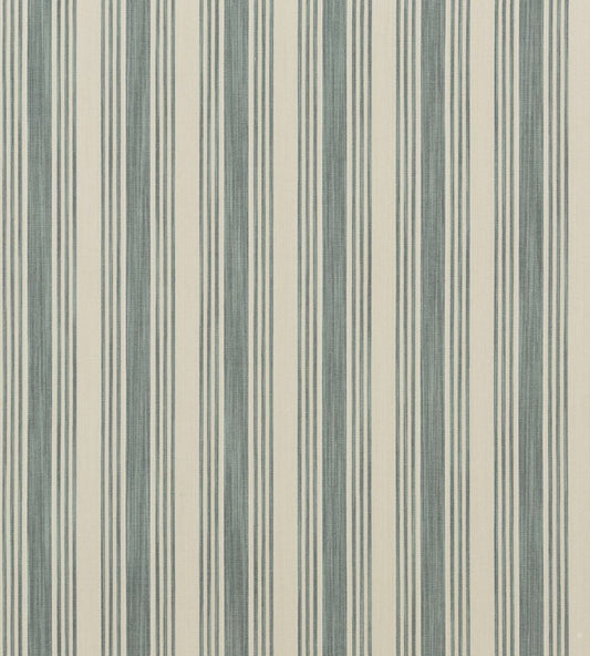 Hammock Stripe Fabric by Mulberry Home Teal