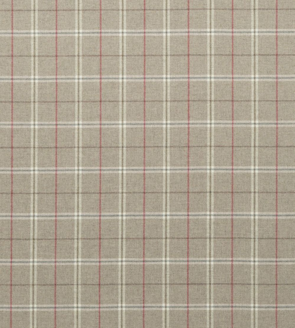 Islay Fabric by Mulberry Home Stone