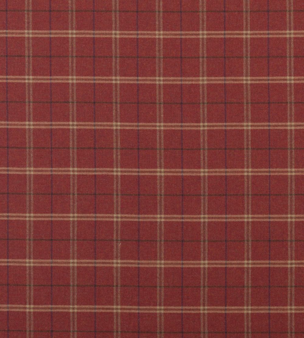 Islay Fabric by Mulberry Home Red