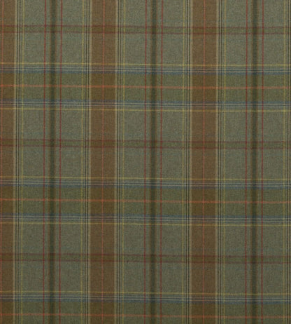 Shetland Plaid Fabric by Mulberry Home Lovat
