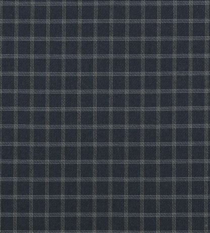 Bute Fabric by Mulberry Home Indigo