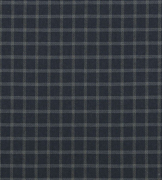 Bute Fabric by Mulberry Home Indigo