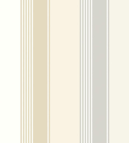 Multi Stripe Wallpaper by Ohpopsi Linen