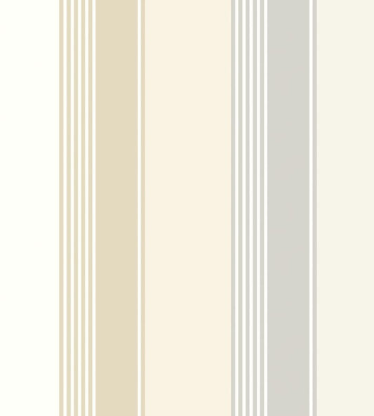 Multi Stripe Wallpaper by Ohpopsi Linen