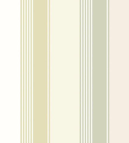 Multi Stripe Wallpaper by Ohpopsi Pistachio Mix