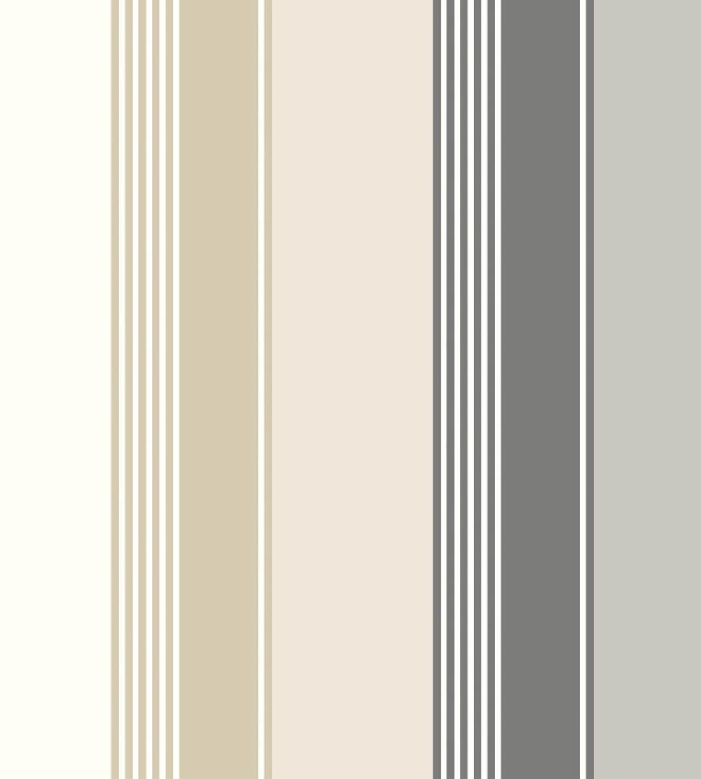 Multi Stripe Wallpaper by Ohpopsi Slate Mix
