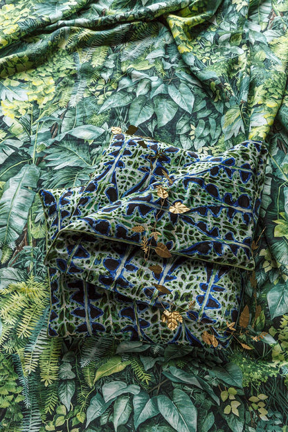 Mur Vegetal Fabric by Pierre Frey shown in a room setting (view 2)