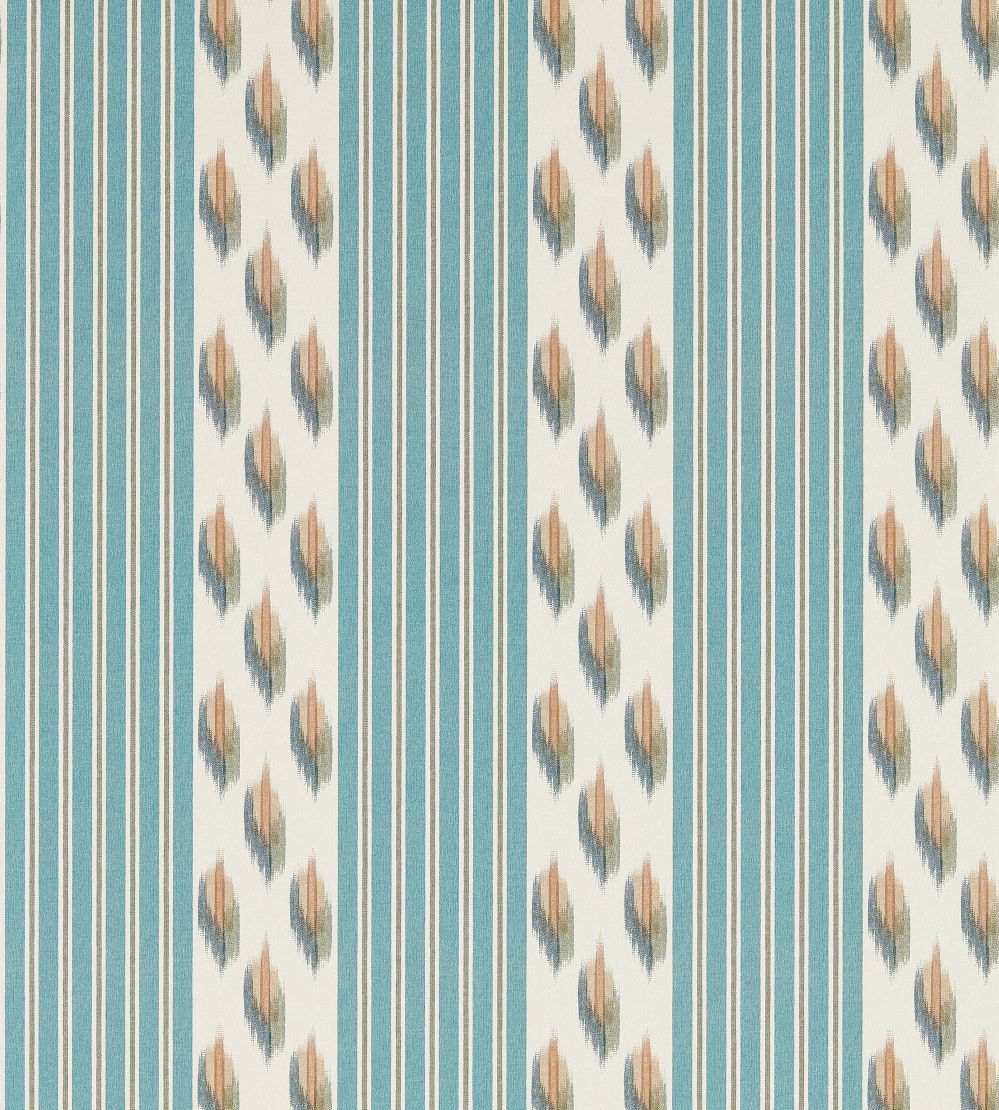 Musafir Wallpaper by Sanderson Udaipur Blue/Cinnamon