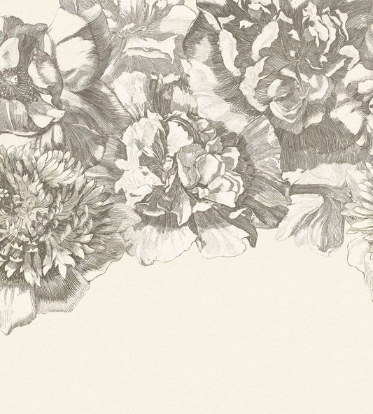 Etched Floral Mural by Eijffinger 404