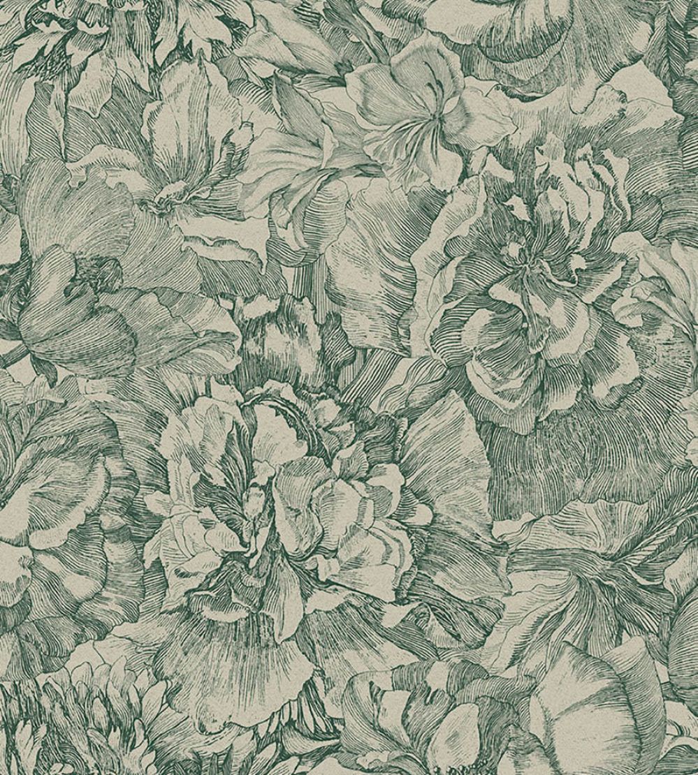 Floral Illustration Wallpaper by Eijffinger 346