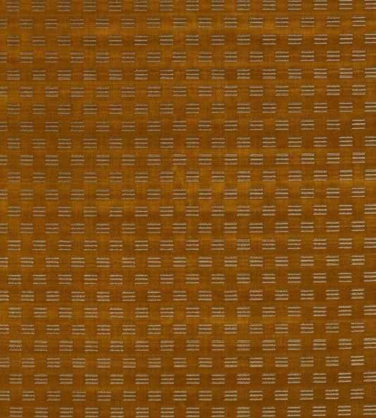 Mustak Fabric by Zoffany Amber