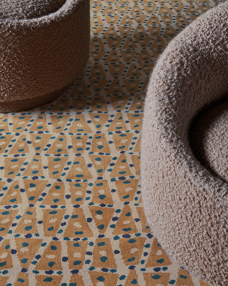 Muti Rug by Pierre Frey shown in a room setting (view 1)