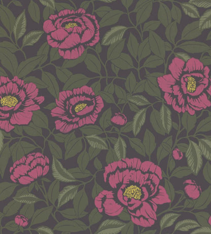 My Peony Garden Wallpaper by Langelid Von Bromssen Pink