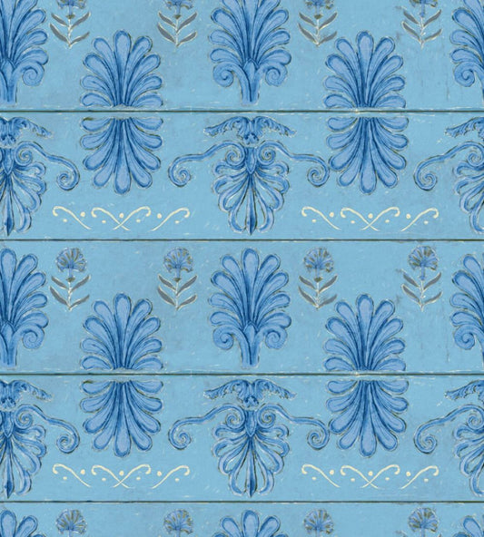 Mykonos Villa Wallpaper by MINDTHEGAP Azure