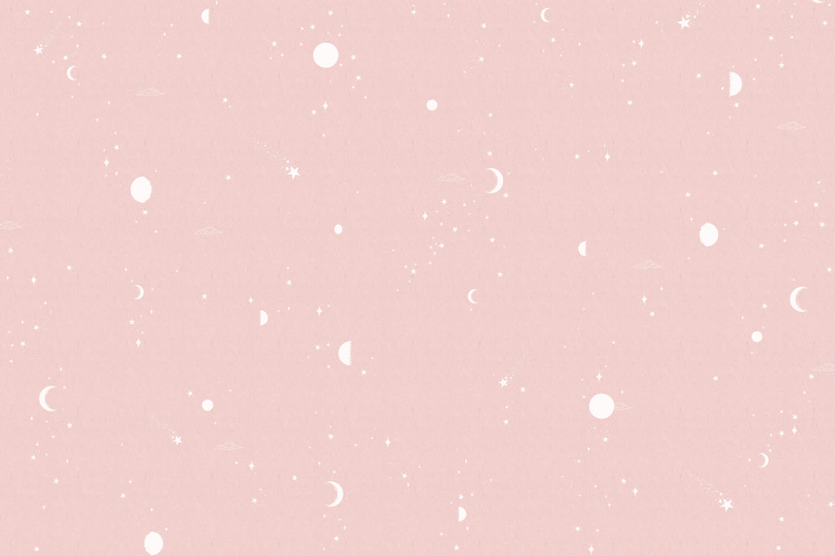 Mystical Pink mural by Hovia