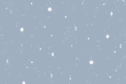 Mystical Blue mural by Hovia