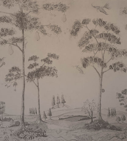 Mythical Land Mural by Andrew Martin Peat