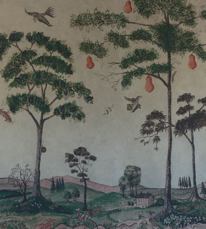 Mythical Land Mural by Andrew Martin Vellum