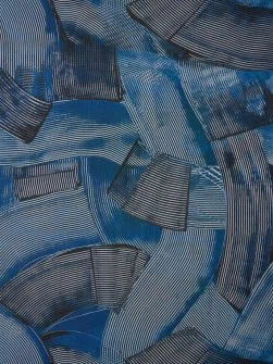 Nagoya Fabric by Pierre Frey in Indigo (F3796001)