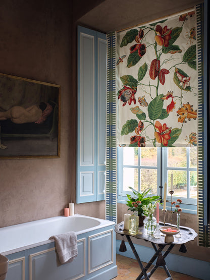Nakai Broderie Fabric by Pierre Frey shown in a room setting (view 1)
