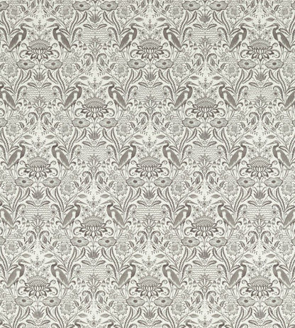 Nakuru Fabric by Clarke & Clarke Charcoal/Linen