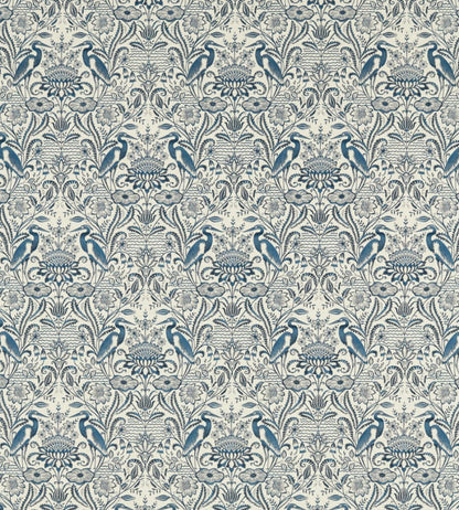 Nakuru Fabric by Clarke & Clarke Midnight/Linen