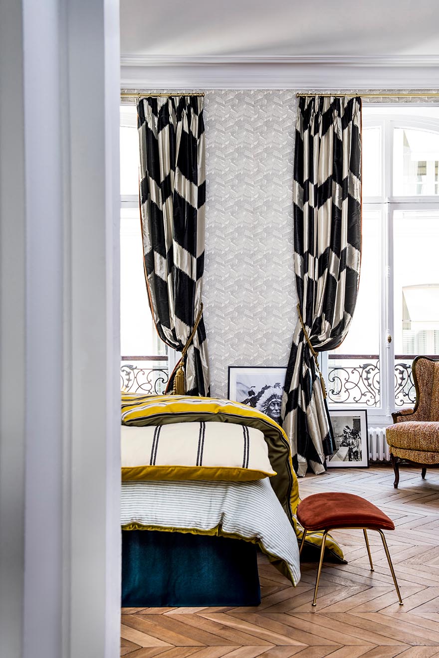 Namata Fabric by Pierre Frey shown in a room setting (view 1)