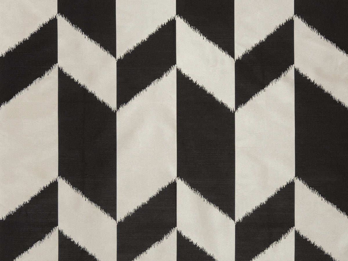 Namata Fabric by Pierre Frey in Silver/Black (F3245001)