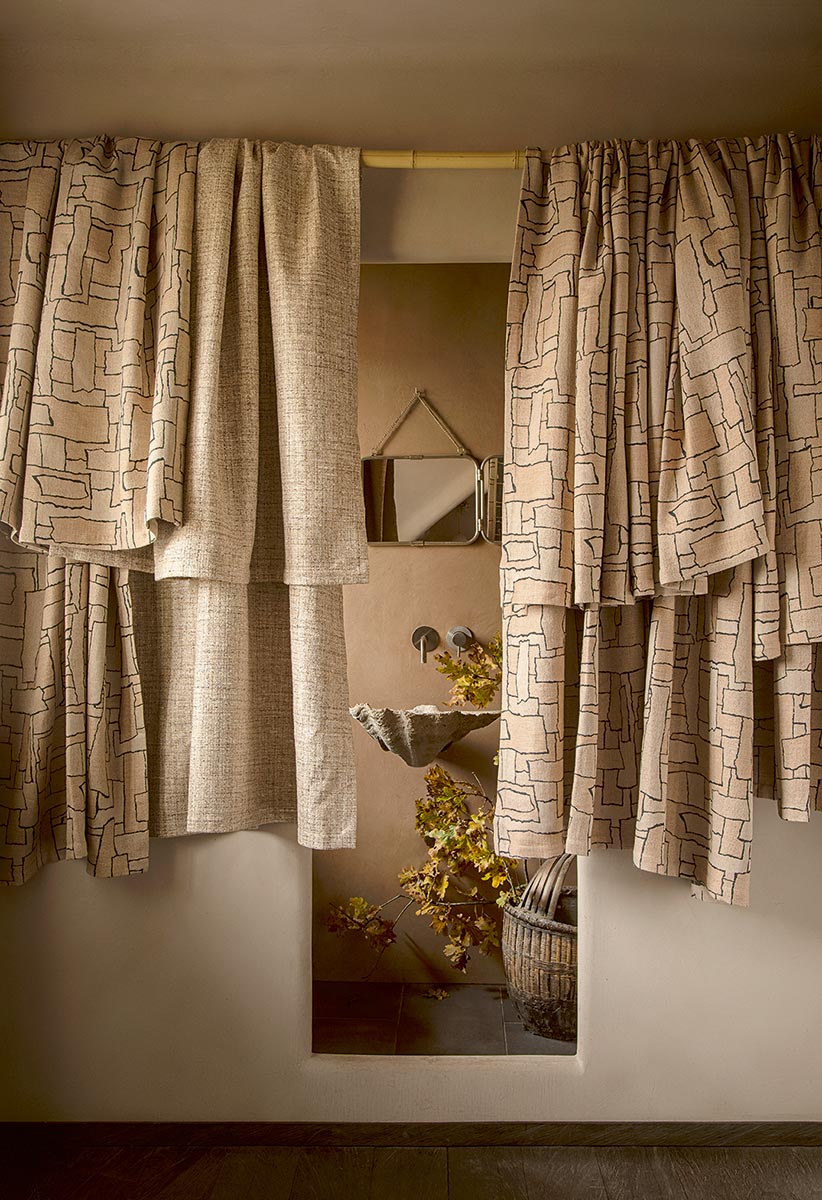 Naoki Fabric by Pierre Frey shown in a room setting (view 1)