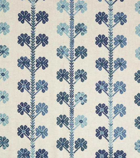 Coup de Chance Fabric by Casa Lopez in Blue