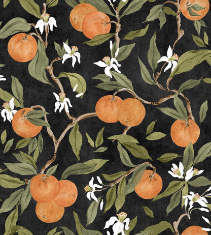 Naranjos Wallpaper by Coordonne Pizarra