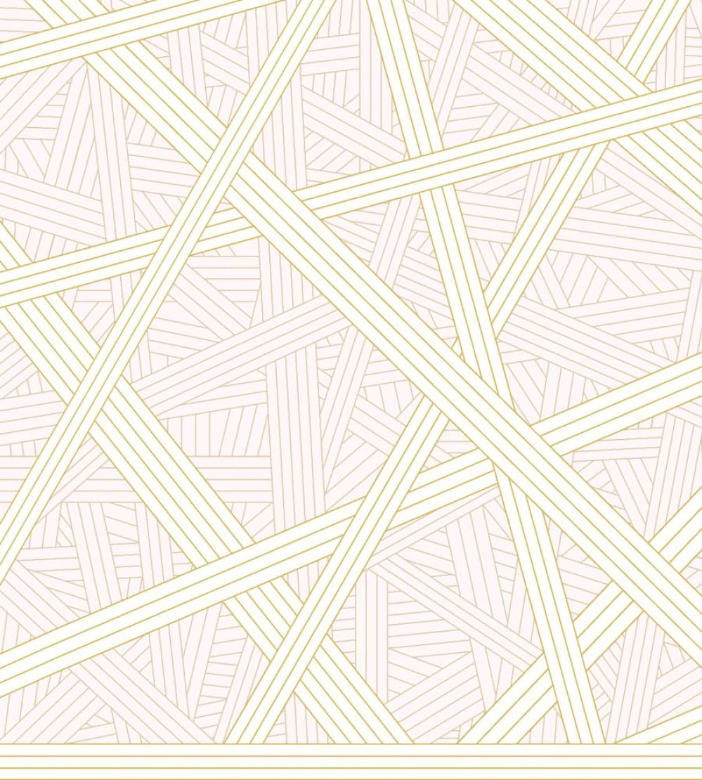 Nastri Wallpaper by Missoni Pink